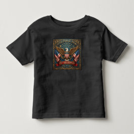 アメリカ生誕250周年記念バージョン2 トドラーTシャツ
