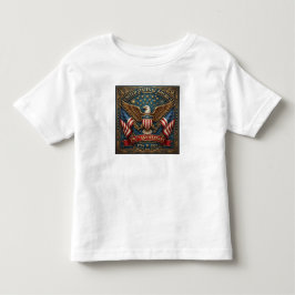 アメリカ生誕250周年記念バージョン2 トドラーTシャツ