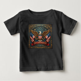 アメリカ生誕250周年記念バージョン2 ベビーTシャツ