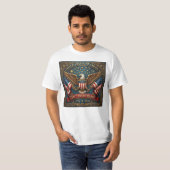 アメリカ生誕250周年記念バージョン2 Tシャツ (正面フル)