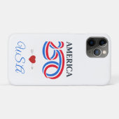 アメリカ生誕250周年記念 アメリカ合衆国 2026 Case-Mate iPhoneケース (裏面(横))
