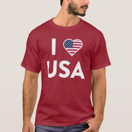 アメリカ生誕250周年記念Tシャツ 大好きUSA Tシャツ