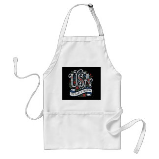 アメリカ生誕250周年記念Tシャツ 女性 愛国 7月4日 スタンダードエプロン