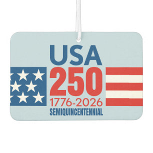 アメリカ生誕250周年 - スター ストライプス USA 250 カーエアーフレッシュナー