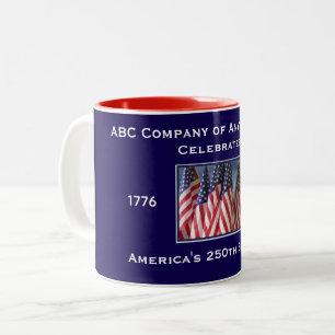 アメリカ生誕250周年 ツートーンマグカップ