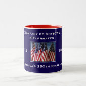 アメリカ生誕250周年 ツートーンマグカップ (中央)