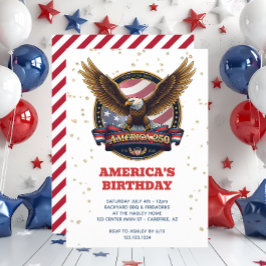 アメリカ生誕250周年 招待状
