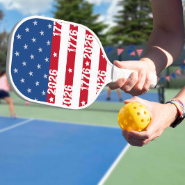 アメリカ生誕250周年 星条旗 1776-2026 ピックルボールラケット