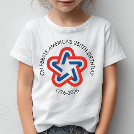 アメリカ生誕250周年 - 1776-2026 ビンテージスター Tシャツ