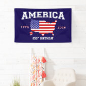 アメリカ生誕250周年 1776-2026 横断幕 (インサイチュ)