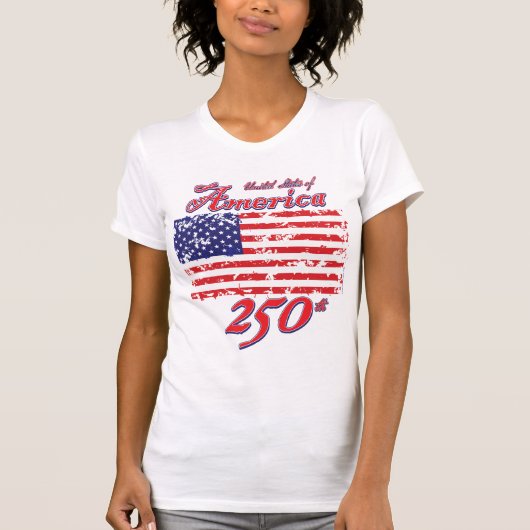 アメリカ生誕250周年 Tシャツ (正面)