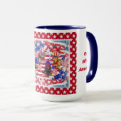 アメリカ生誕250年おめでとう コーヒーマグ マグカップ (正面右)