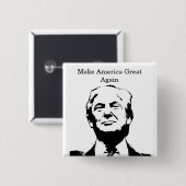 アメリカ生誕250年とトランプ大統領を祝おう #14 缶バッジ (正面&裏面)