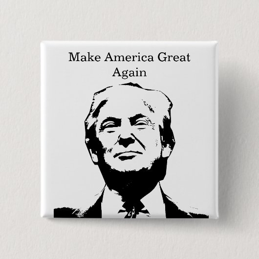 アメリカ生誕250年とトランプ大統領を祝おう #14 缶バッジ (正面)