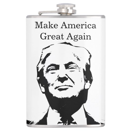 アメリカ生誕250年とトランプ大統領 #13 フラスク (正面)