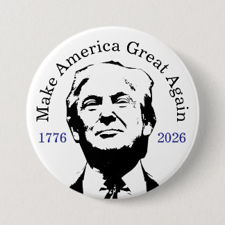 アメリカ生誕250年とトランプ大統領 #15 缶バッジ