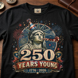 アメリカ生誕250年 アメリカ250周年 自由の女神  Tシャツ