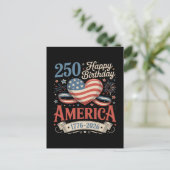 アメリカ生誕250年 シーズンポストカード (スタンド正面)