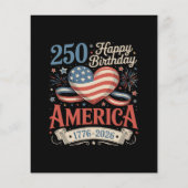 アメリカ生誕250年 チラシ (裏面)
