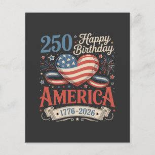 アメリカ生誕250年 チラシ