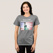 アメリカ生誕250年 #45 トライブレンドTシャツ (正面全面)