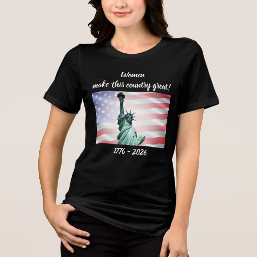 アメリカ生誕250年 #46 トライブレンドTシャツ (正面)