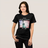 アメリカ生誕250年 #46 トライブレンドTシャツ (正面全面)