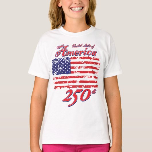 アメリカ生誕250年 Tシャツ (正面)
