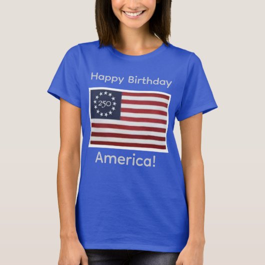 アメリカ生誕250年 Tシャツ (正面)