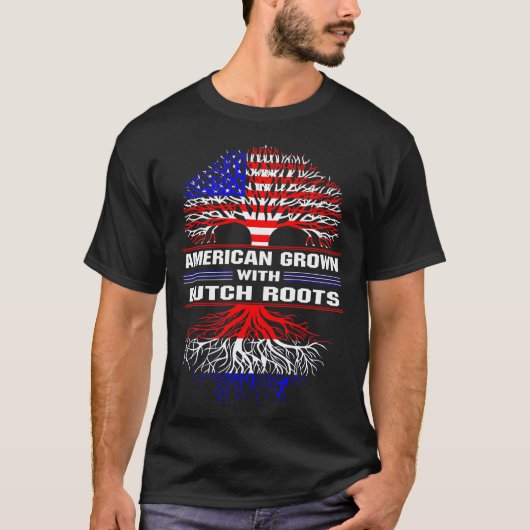 アメリカ産のオランダ根 Tシャツ (正面)