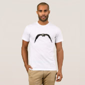 アメリカ産のハゲワシが飛ぶ Tシャツ (正面フル)