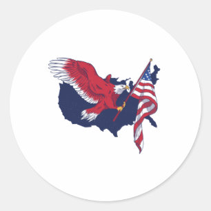 アメリカ産のワシ ラウンドシール