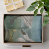 アメリカ産の一般的な白鳥アウドゥボン 薄葉紙 (ギフト)