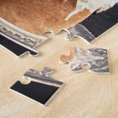 アメリカ産エスキモー犬の風船の誕生日 ジグソーパズル (側面)