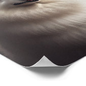 アメリカ産エスキモー犬の風船の誕生日 ポスター (角)