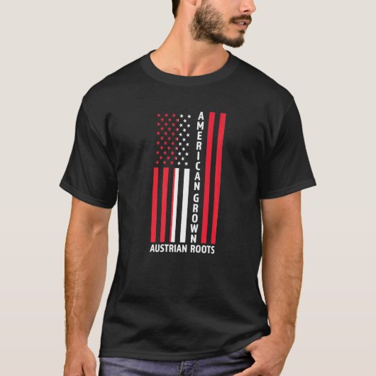 アメリカ産オーストリア産ルーツオーストリア Tシャツ (正面)