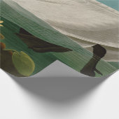 アメリカ産ハクチョウの鳥オードボン ラッピングペーパー (角)