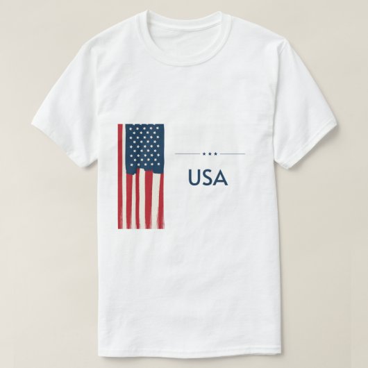 アメリカ男性用Tシャツ Tシャツ (デザイン正面)