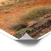 アメリカ砂漠の風景：火の谷#3 ポスター (角)