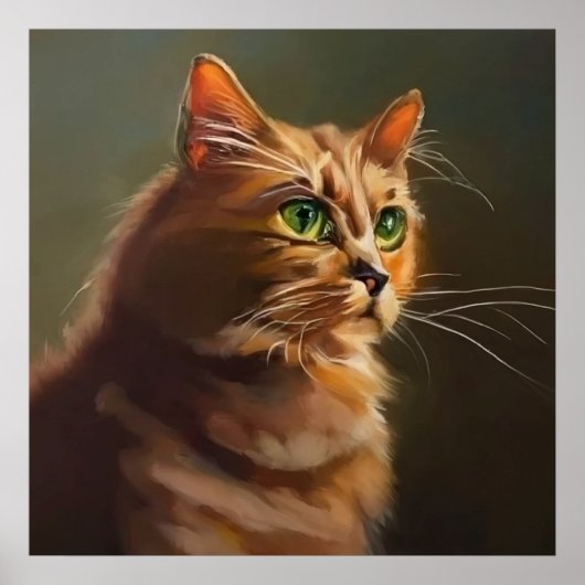 アメリカ硬い毛猫 ポスター (正面)