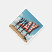 アメリカ祈のビルボードオン農地 スタンダードカクテルナプキン (角)