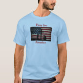 アメリカ祈向け Tシャツ (正面)