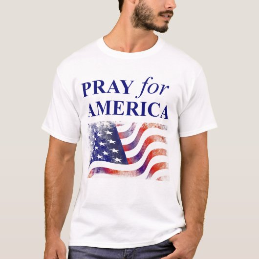 アメリカ祈向け Tシャツ (正面)