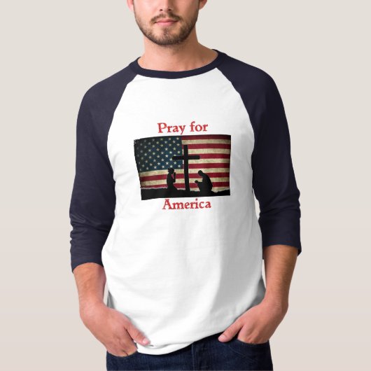 アメリカ祈向け Tシャツ (正面)