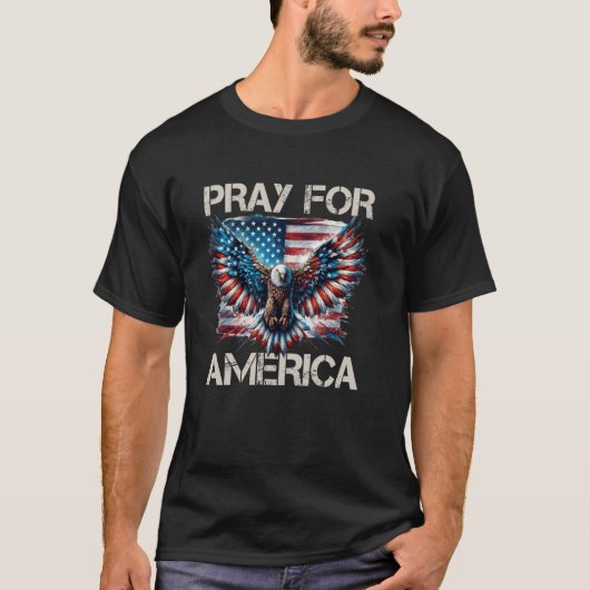 アメリカ祈向け Tシャツ (正面)