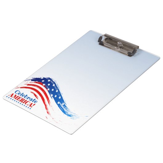 アメリカ祝 クリップボード (アングル)