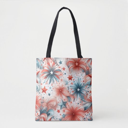 アメリカ祝 トートバッグ (正面)