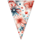 アメリカ祝 バンティングフラッグ (第1の旗)