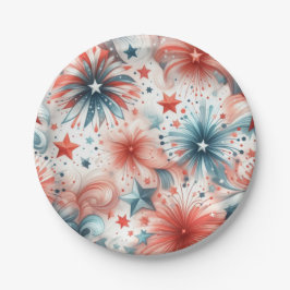 アメリカ祝 ペーパープレート