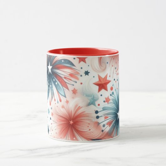 アメリカ祝 マグカップ (中央)